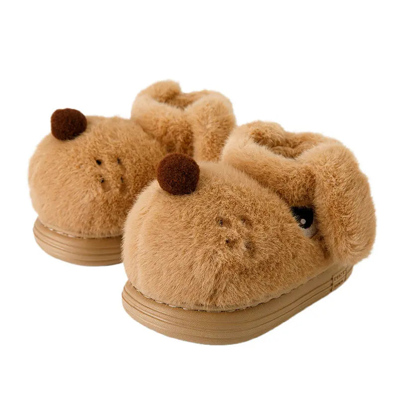 CozzyZoo | Cozy Dogy Cotton Home Boots - Warm Cartoon Puppy Slippers 🐾 ZooSlippers