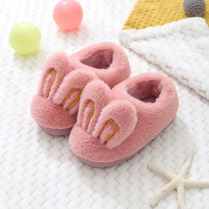 CozzyZoo | Cute Cartoon Baby Warm Slippers - Soft Cotton Shoes for Autumn & Winter🧚🏼‍♂️❄️ ZooSlippers