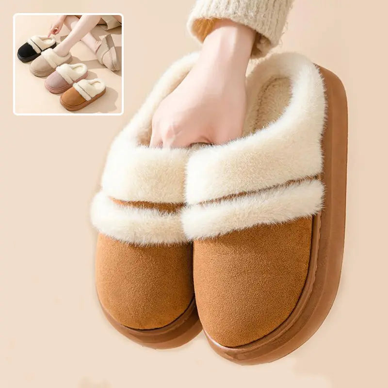 CozzyZoo | Thick Velvet Cozy Home Slippers - Warm Non-Slip Winter Slippers ❄️ Creator Corner