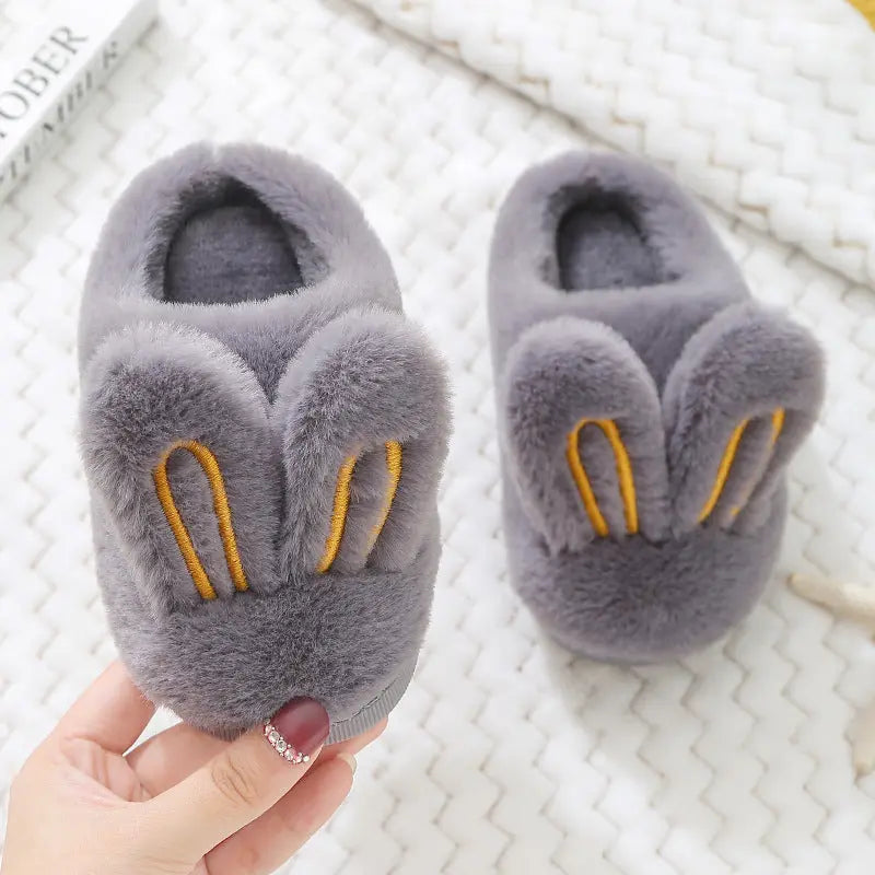 CozzyZoo | Cute Cartoon Baby Warm Slippers - Soft Cotton Shoes for Autumn & Winter🧚🏼‍♂️❄️ ZooSlippers