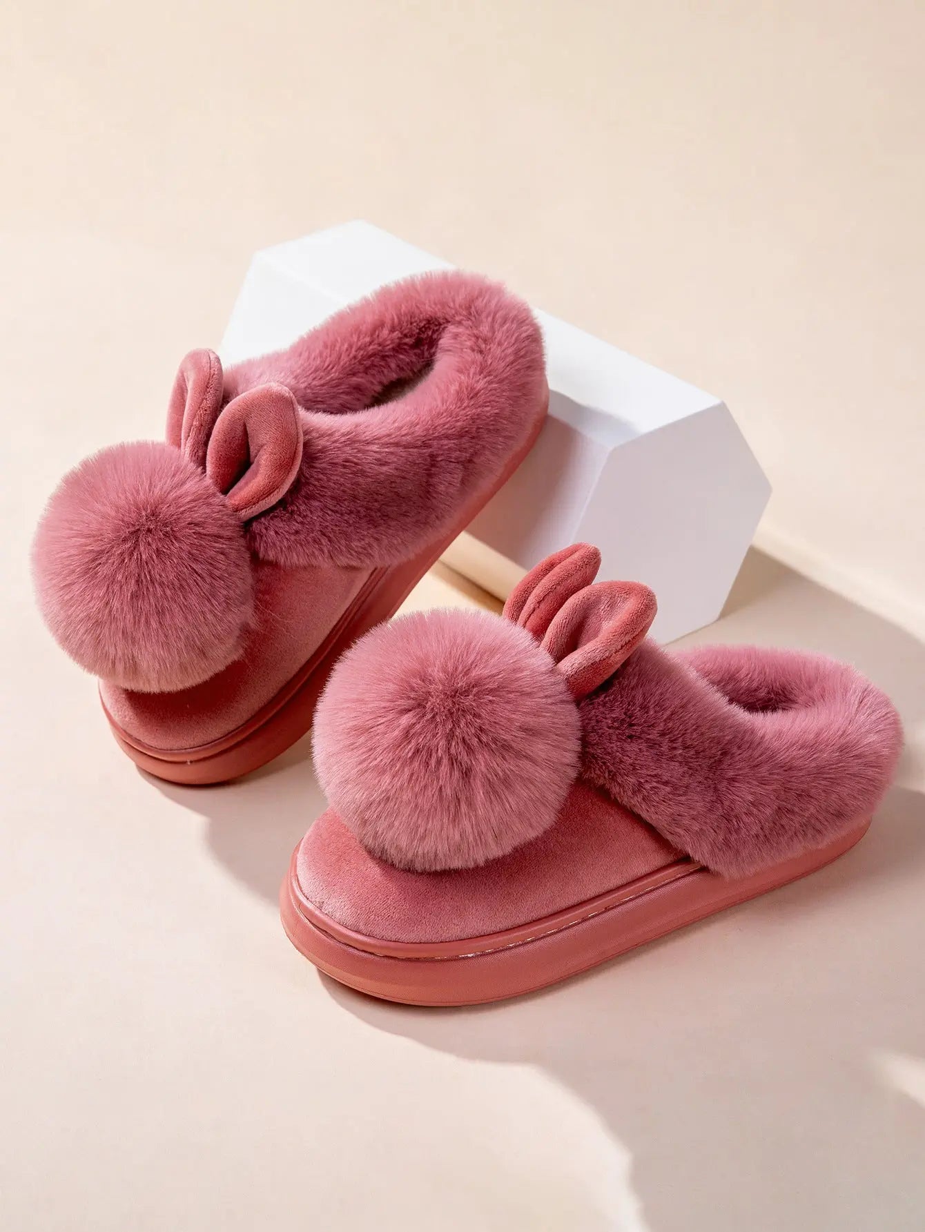 CozzyZoo | Cozy Full-Heel Cotton Home Slippers for Women - Warm Indoor Slippers🧸 ZooSlippers