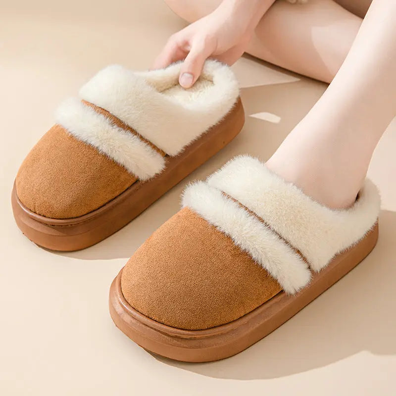 CozzyZoo | Thick Velvet Cozy Home Slippers - Warm Non-Slip Winter Slippers ❄️ Creator Corner