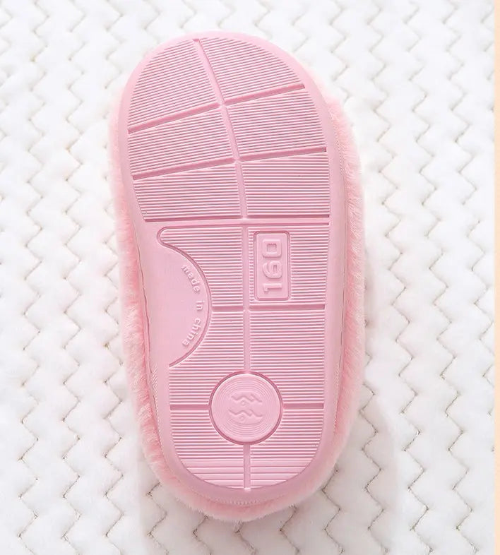 CozzyZoo | Cute Cartoon Baby Warm Slippers - Soft Cotton Shoes for Autumn & Winter🧚🏼‍♂️❄️ ZooSlippers