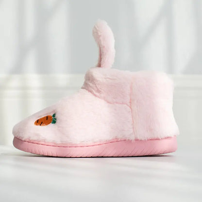 CozzyZoo | Cozy Bunny Ears Slippers - Cute Platform Indoor Slippers 🐰 ZooSlippers