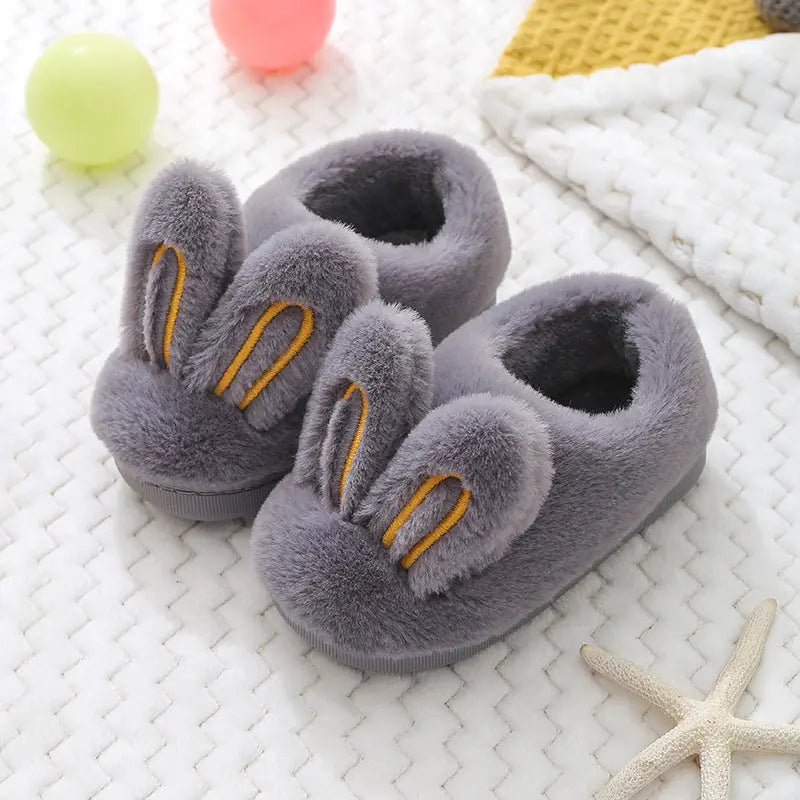 CozzyZoo | Cute Cartoon Baby Warm Slippers - Soft Cotton Shoes for Autumn & Winter🧚🏼‍♂️❄️ ZooSlippers