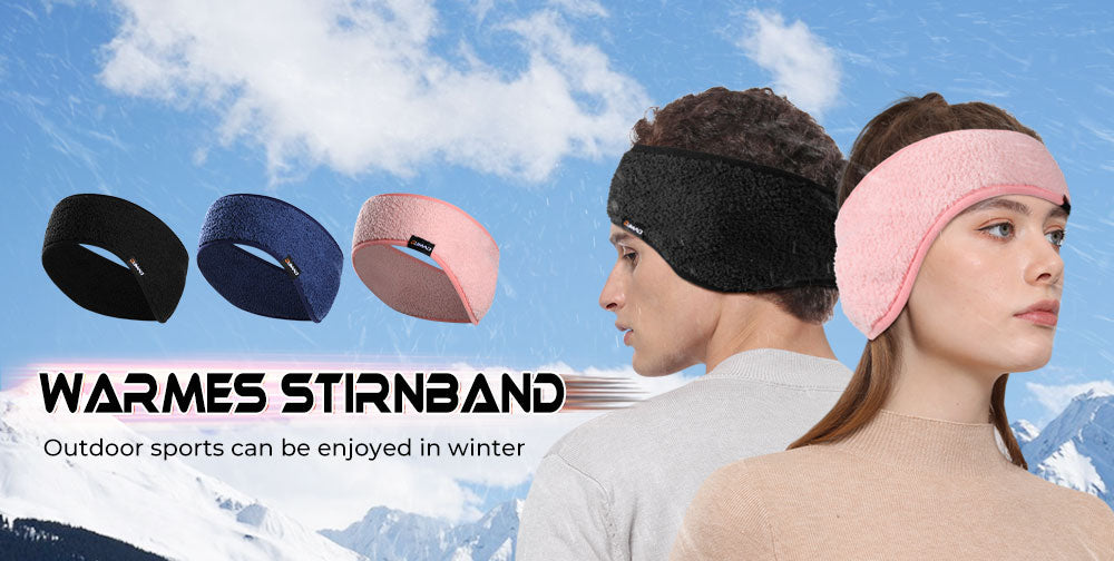 Fleece Sweatband Running Sport