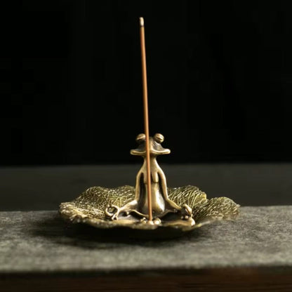 Zen Incense Frog