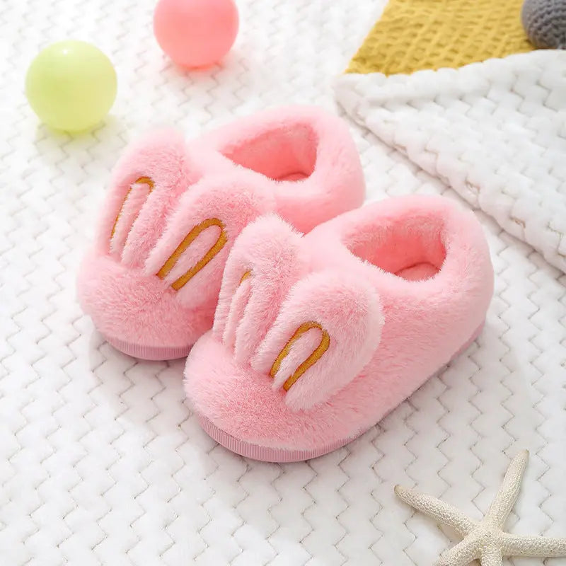 CozzyZoo | Cute Cartoon Baby Warm Slippers - Soft Cotton Shoes for Autumn & Winter🧚🏼‍♂️❄️ ZooSlippers