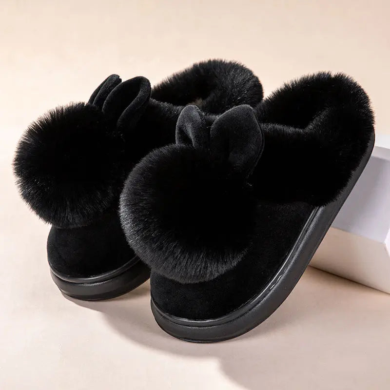 CozzyZoo | Cozy Full-Heel Cotton Home Slippers for Women - Warm Indoor Slippers🧸 ZooSlippers