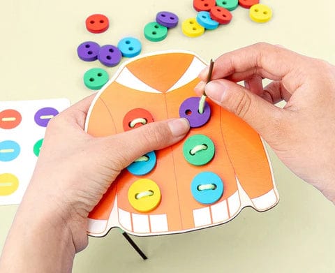 CozzyZoo Buttons - Educational Sewing