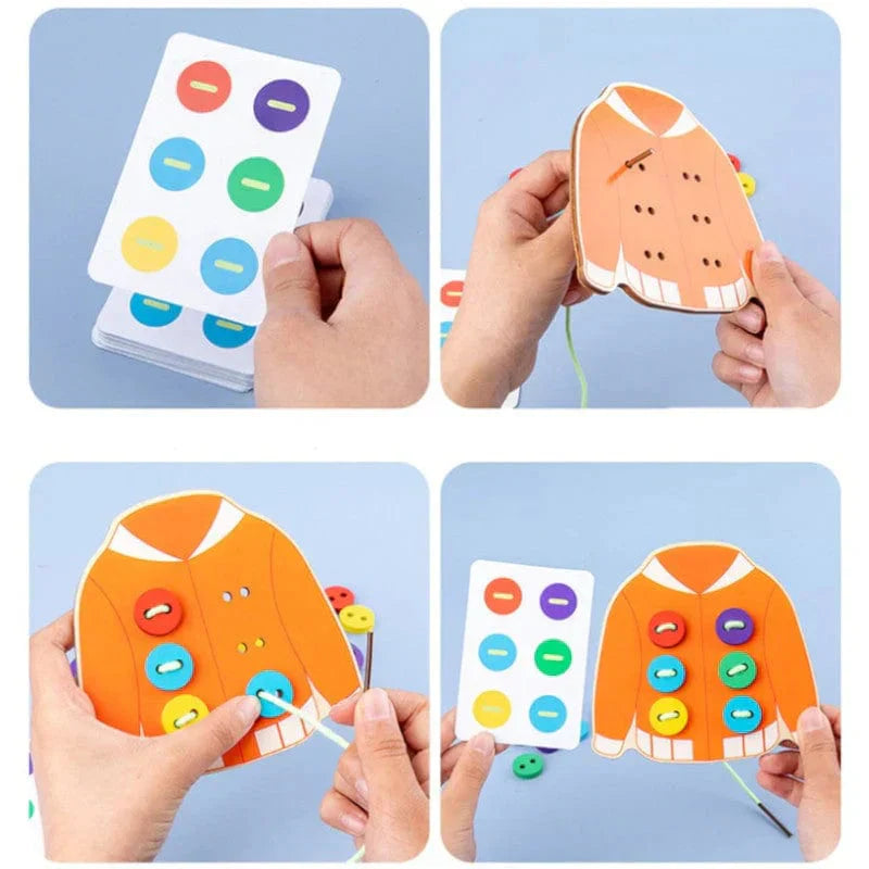 CozzyZoo Buttons - Educational Sewing