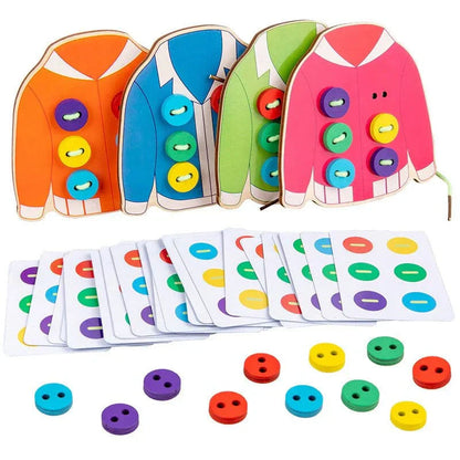CozzyZoo Buttons - Educational Sewing