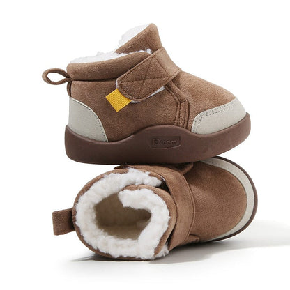 CozzyZoo™ Infant Winter Boots – Plush and Soft Sole Baby Snow Shoes