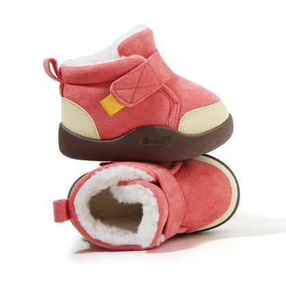 CozzyZoo™ Infant Winter Boots – Plush and Soft Sole Baby Snow Shoes