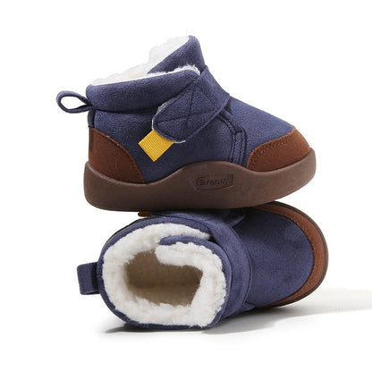 CozzyZoo™ Infant Winter Boots – Plush and Soft Sole Baby Snow Shoes