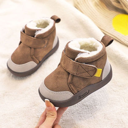 CozzyZoo™ Infant Winter Boots – Plush and Soft Sole Baby Snow Shoes