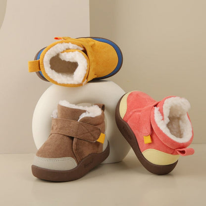 CozzyZoo™ Infant Winter Boots – Plush and Soft Sole Baby Snow Shoes