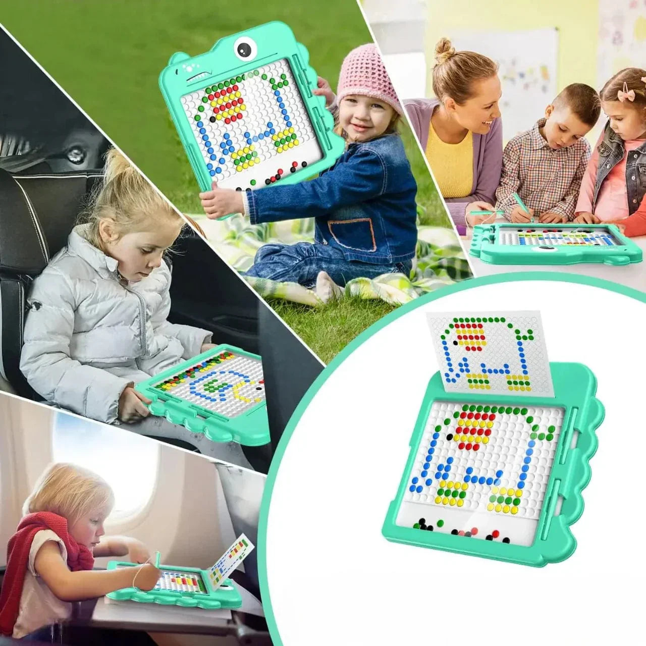 CozzyZoo Magnetic Drawing - Magnetic Drawing Board