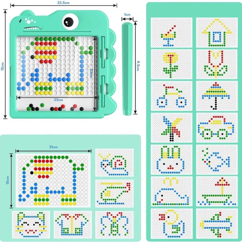 CozzyZoo Magnetic Drawing - Magnetic Drawing Board