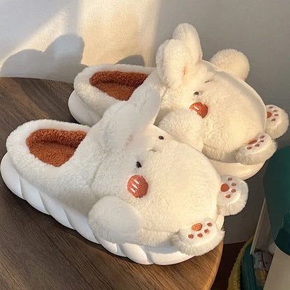 CozzyZoo | Cartoon Plush Family Slippers - Warm Indoor Cotton Slippers for All Ages ZooSlippers