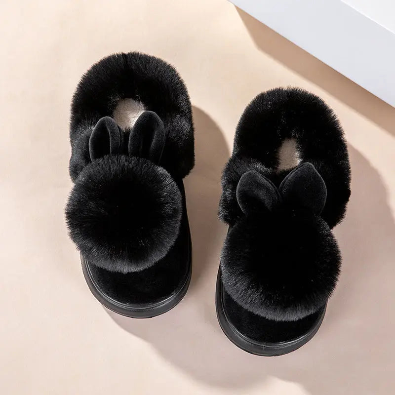 CozzyZoo | Cozy Full-Heel Cotton Home Slippers for Women - Warm Indoor Slippers🧸 ZooSlippers