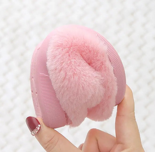 CozzyZoo | Cute Cartoon Baby Warm Slippers - Soft Cotton Shoes for Autumn & Winter🧚🏼‍♂️❄️ ZooSlippers